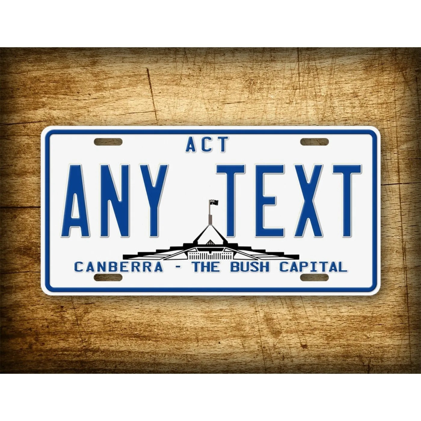 Canberra Vintage & Collectible Centre Reviews - 1 Stück personalisiertes Vintage-Metallschild „Canberra Australia“,