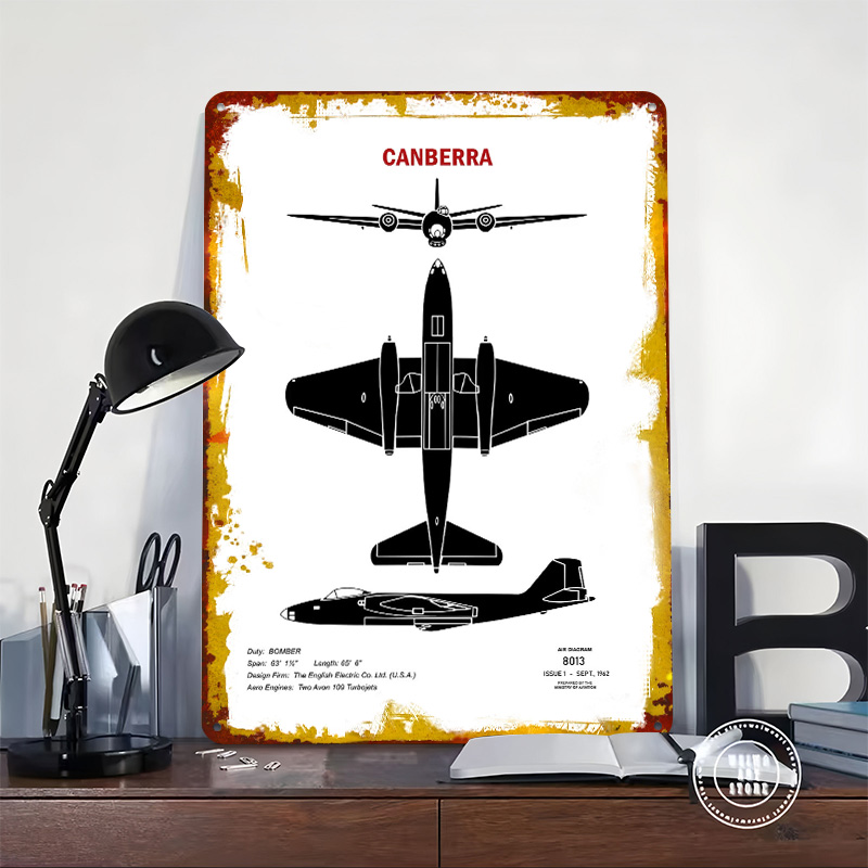 Canberra-Erinnerungstafel aus  – Canberra Vintage & Collectible Centre Reviews Bewertung und Preis