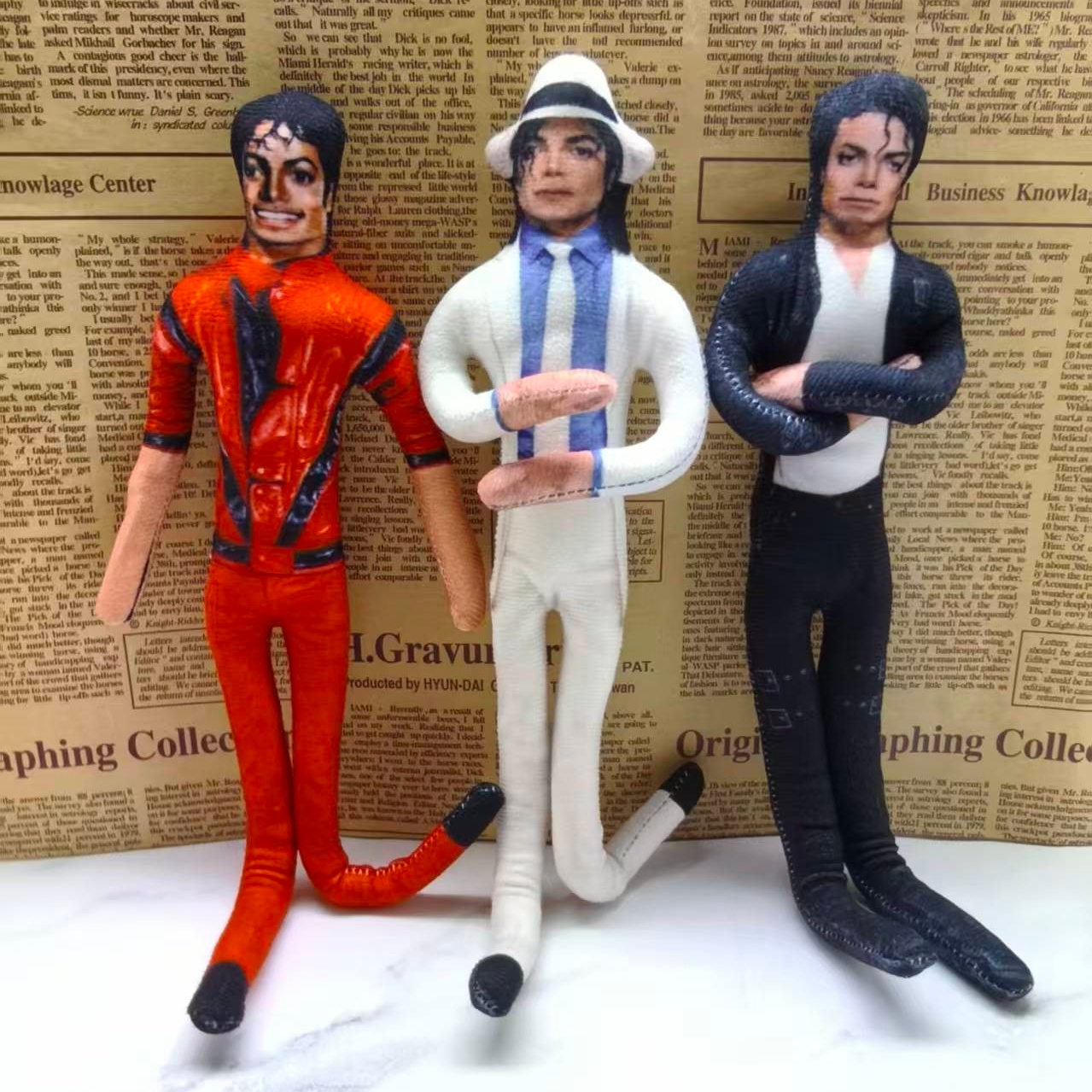 Vintage MJ Michael Jackson Cos – Vintage Collectible Dolls Bewertung und Preis