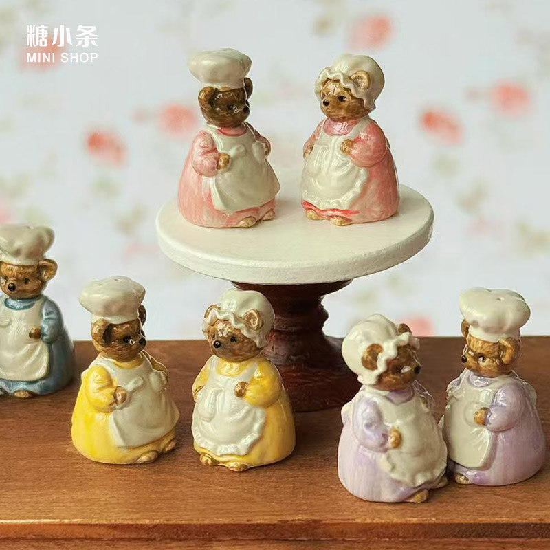 1:6 1:12 Miniatur Vintage Bär  – Vintage Collectible Dolls Bewertung und Preis