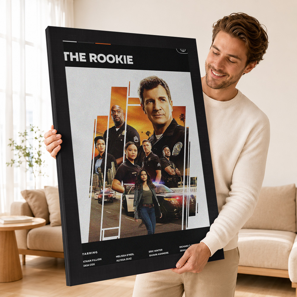 The Rookie TV-Show Leinwandbil – Vintage Collectible Show Bewertung und Preis